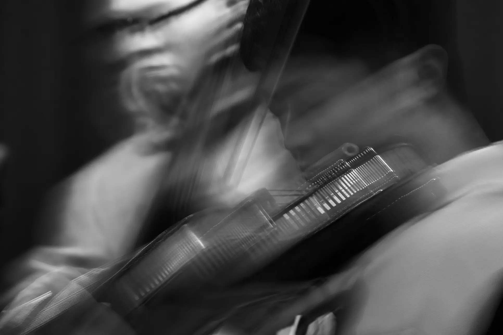 Violin playing